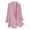Pink, variant on Lovskoo 2024 Blazers for Women Business Casual Long Sleeve Thin Cardigan Suit Jacket Top Cardigan Pink