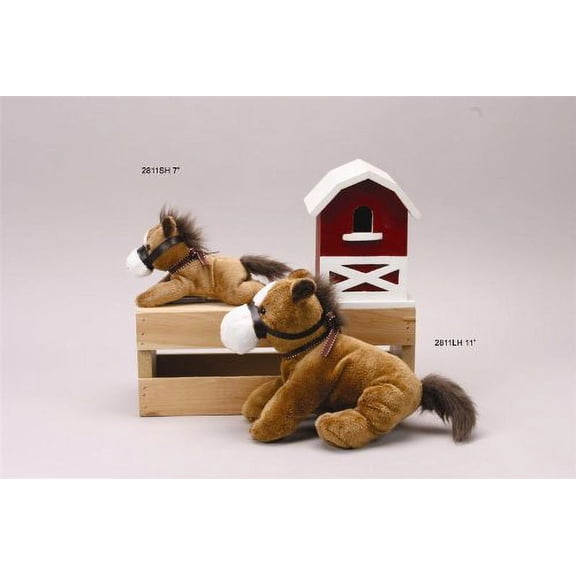 Small Flopsies Brown Horse 7" by Unipak