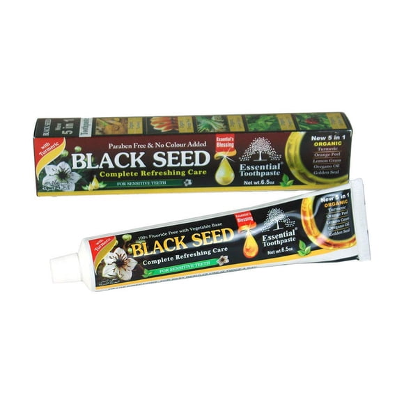 Pasta de dientes Essential Palace Organic Black Seed 5 en 1