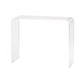 thumbnail image 2 of Lucite Clear Acrylic Morrigan  Console Table, 2 of 5