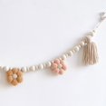 thumbnail image 4 of Dserhfy Tassel Wall Hangings Soft Texture Interior Bohemian Style Round Smooth Wooden Beads Wall Hanging Decoration, 4 of 7
