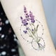 thumbnail image 5 of Tatuajes temporales, 20 hojas de pegatinas de tatuaje para mujeres y niñas, sexy en el cuerpo, mano, brazo, clavícula, 5 of 6