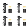 thumbnail image 1 of 4 pcs Bike Rack Wall Mount Black for 4 Bikes Wall Mounts, 1 of 5