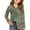 Army Green, variant on Girls Long Sleeve Shirts for Child Size 10-12 Causal Back To School Button Down Collared Shirts Formal Floral Print Blouse Soft Fall School Uniform Blouse with Pocket Gray 9-10 Years