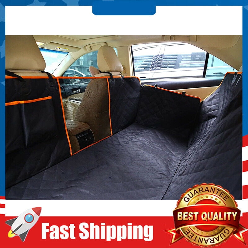 New Dog Car Seat Cover Convertible Hammock Scratchproof Pet With Mesh Window Durable Nonslip For Back Protector Cars Trucks Suvs Com - Best Dog Seat Cover For Truck