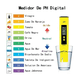 thumbnail image 3 of Medidor De Ph Digital+ Bloosom calibración De Polvo+tds Y Ec+papel Ph Blanco y Amarillo, 3 of 4