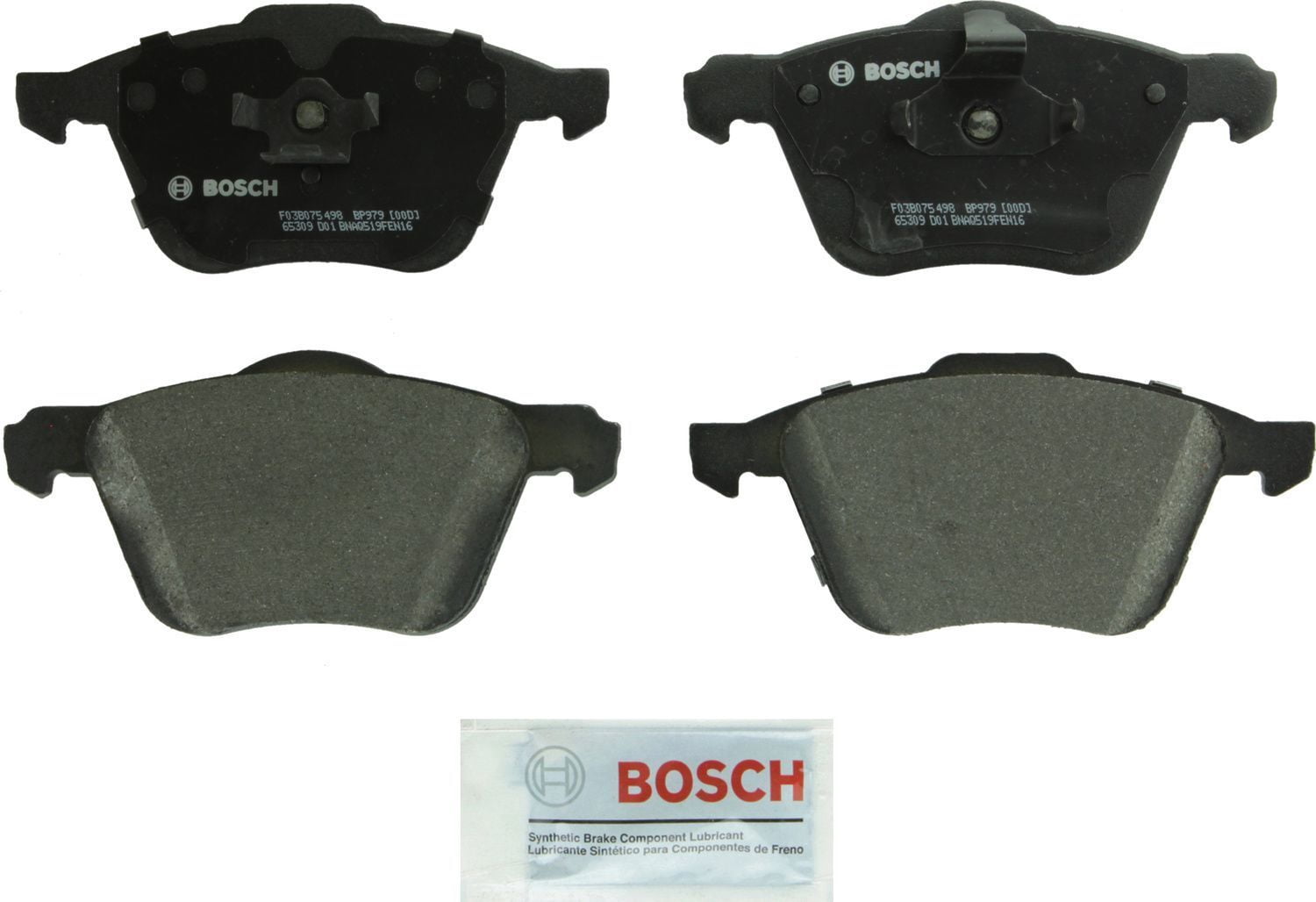 Bosch BP979 QuietCast Premium Disc Brake Pad Set Fits select: 2003-2014 VOLVO XC90