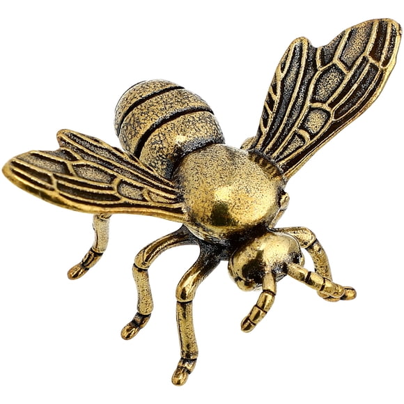 CTIRCHIU Honeybee Decor Brass Figurine for Adults with Unique Design 1Pack