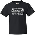 thumbnail image 3 of Inktastic From Santa Fe New Mexico in White Distressed Text Youth T-Shirt, 3 of 5