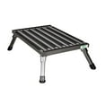 thumbnail image 5 of Safety Step Step Stool XL-08C-G One Step With Non-Slip Strips And Rubber Leg Tips; Foldable; 1000 Pound Capacity; Gray; Aluminum; Extra Large, 5 of 5