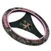 Signature Products Group MSW4404 Steering Wheel Cover, Pink Camouflage, With Rubber Hand Grips