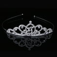 thumbnail image 6 of Jiaroswwei Lovely Crown Rhinestone Kids Girl Princess Tiara Headband Dancing Party Headwear, 6 of 8