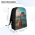 thumbnail image 4 of Easygd Swimming Goggled Flamingo Versatile and Stylish Backpack: Comfort, Storage, and Durability for College,Work, Travel, and Everyday Use, 4 of 8