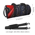 thumbnail image 2 of Balery 2025 New Year 2 Bolsa de Gimnasio para Mujeres y Hombres, Bolsa de Viaje Impermeable, Bolsa de Fin de Semana con Compartimento para Zapatos y Bolsillo Húmedo, 2 of 6