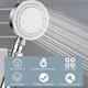 thumbnail image 2 of Shower Head and Hose - High Pressure Shower Heads Hand Shower Head (Sliver), 2 of 5