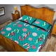 thumbnail image 4 of Juego de cama edredón con estampado de caramelos navideños, 4 of 5