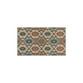 thumbnail image 2 of Boho Retro Brown Diamond Pattern Kitchen Rugs and Mats Sets Of 2,Kitchen Decoration Rugs,Rubber Backing Non-Slip Floor Mat for Sink Washable Waterproof Laundry Room Runner Rugs, 2 of 7