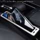 thumbnail image 5 of Relleno universal para huecos de asiento de coche con doble puerto USB, cojín de PVC apto para teléfonos y llaves. Izquierda Plata, 5 of 9