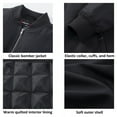 thumbnail image 3 of Alpine Swiss Damon Mens Bomber Jacket | Warm Quilted Flight Jacket with Pockets – Stylish Windbreaker for Casual & Layering | Versatile Outerwear, 3 of 7