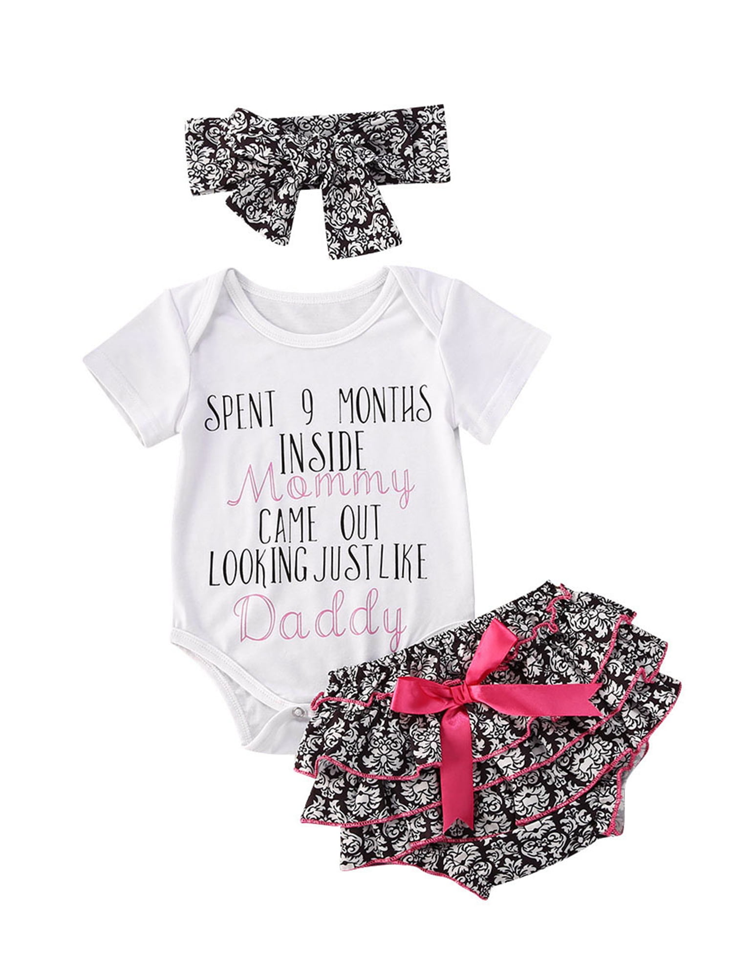 newborn outfit set girl