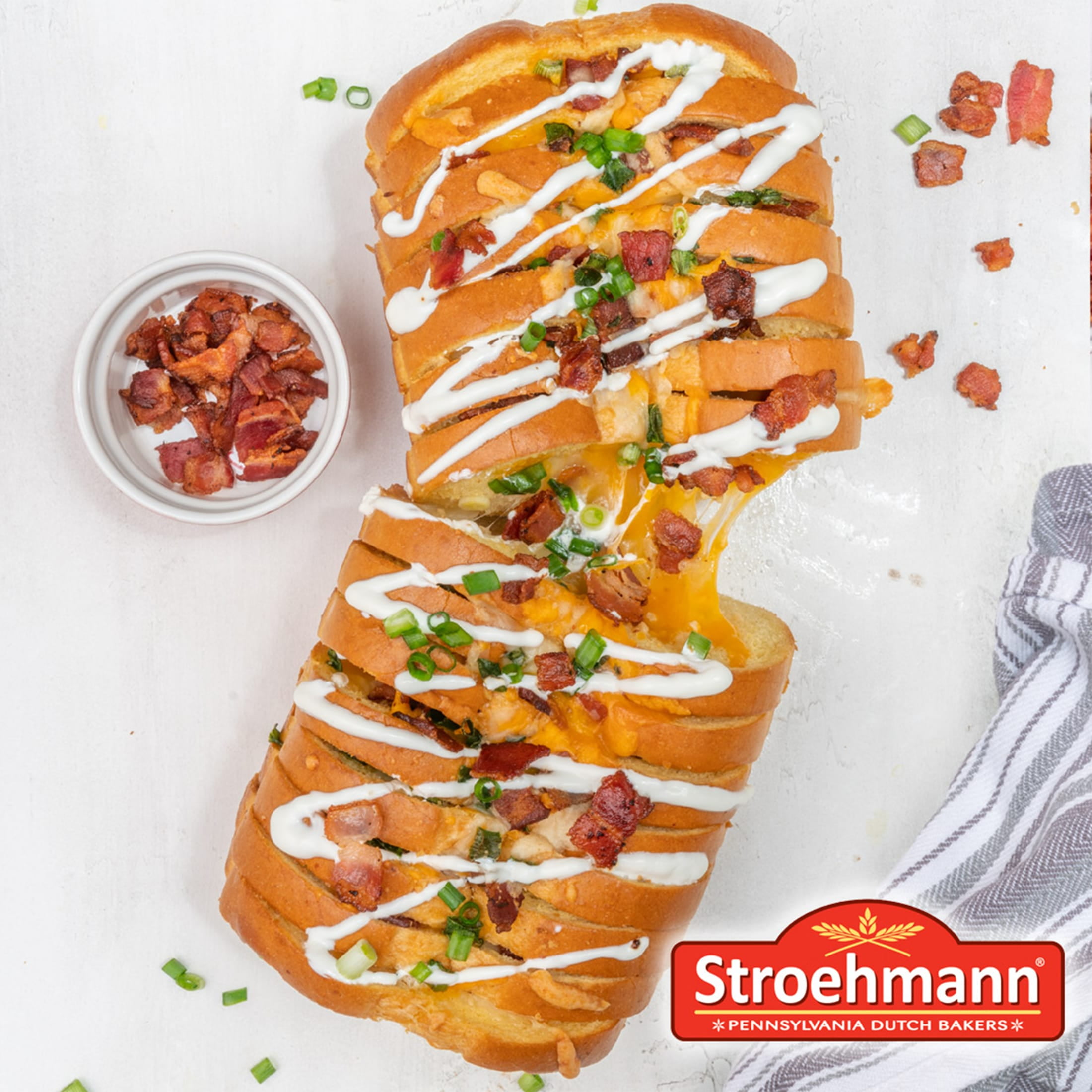 Stroehmann Dutch Country Potato Bread, 22 oz, Potato Bread, Bag