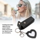 thumbnail image 3 of Bolsa De Cuero De La PU Para Bálsamo Labial, Llavero Portátil Con Soporte Para Barra De Labios Con Espejo, Bolsa Para Lápiz Labial De Tacto Cómodo Para Mujeres, Artículos, 3 of 7
