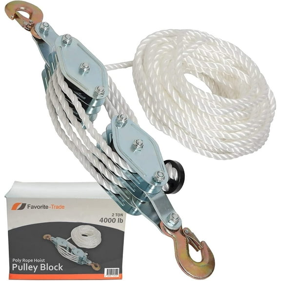 Favorite-trade 2000kg, 20 m Nylon Manual Chain Hoist