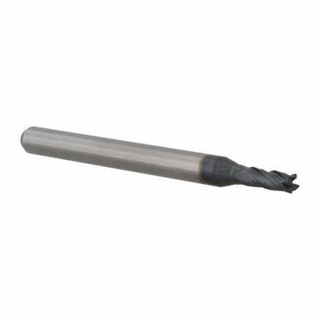 

Accupro 0.085 0.255 LOC 1/8 Shank Diam 1-1/2 OAL 4 Flute Solid Carbide Square End Mill Single End AlTiN Finish Spiral Flute 30° Helix Centercutting Series Miniature