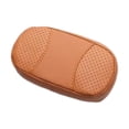 thumbnail image 3 of Cojín genérico para rodillas de coche, de piel sintética, con esponja, moderno, universal, antideslizante y elegante. Naranja, 3 of 9