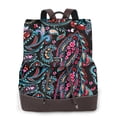 thumbnail image 1 of Fotbe Paisley Mochila Bolso con Estampado para Mujer, Mochila Antirrobo de Nylon Impermeable, Bolsa Ligera de Hombro, 1 of 4