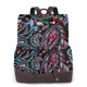 thumbnail image 1 of Balery Paisley Mochila de Cuero para Mujeres, Gran Capacidad, Bolsa de Viaje Multifuncional, Mochila de Cuero y Bolsa de Hombro para Mujeres, 1 of 4