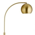 thumbnail image 3 of Henn&Hart 27" Brass/Blackened Bronze Metal Floor Lamp, 3 of 7