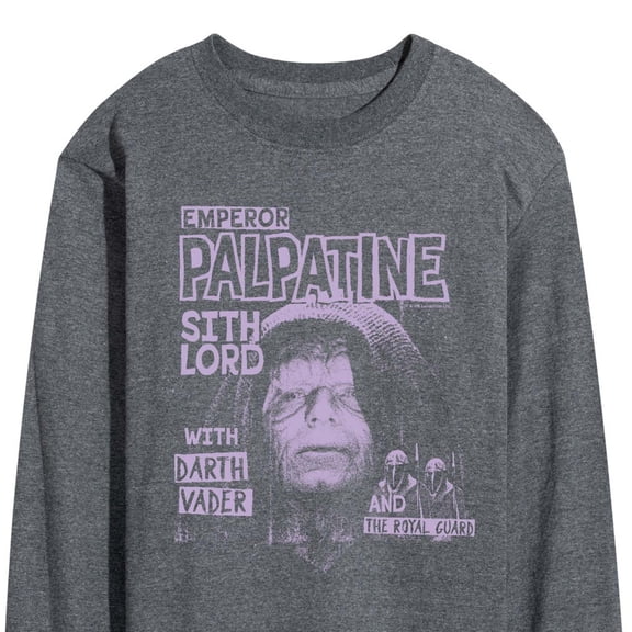 Star Wars - Palpatine - Men's Long Sleeve Graphic T-Shirt