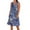 A Multicolor, variant on Dresses for Woman Women's Solid Color Casual Sleeveless Linen Loose Fitting Dress With Pockets F Multicolor L