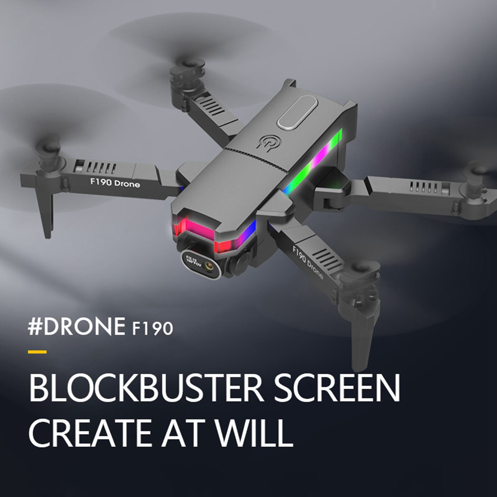 ESULOMP Drone with Daul 4K HD FPV Camera Remote Control Toys Gifts for Boys Girls with Altitude Hold Headless Mode Start Speed Adjustment