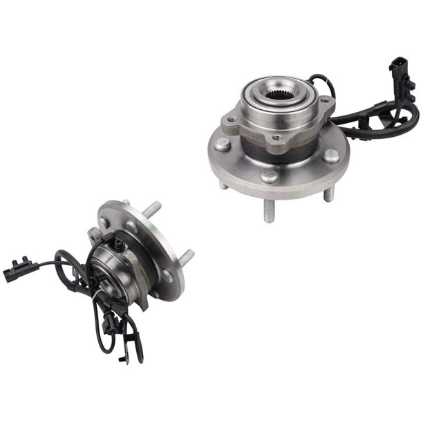 Both 2 Rear Wheel Hub & Bearing Assembly w/ABS for 2009 2010 2011 2012