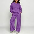 thumbnail image 5 of 2 Piece Sweat Suits Set for Women with Long Sleeve Hoodie and Sweatpant Sets for Daily Wear, 5 of 8