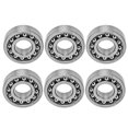 thumbnail image 1 of Radial Balls Bearings, Waterproof Self Aligning Bearing 10Pcs Lower Noise Minimal Frictional Resistance  For Instrumentation, 1 of 8
