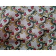 thumbnail image 4 of oneOone Silk Tabby Fabric Spiral & Floral Block Printed Craft Fabric BTY 42 Inch Wide, 4 of 4