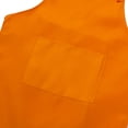 thumbnail image 4 of xiaxaixu Child Craft Apron and Hat Set Solid Color Front Pocket Bib Apron + Elastic Band Cooking Cap, 4 of 10