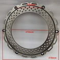 thumbnail image 2 of 10/12 Inch Front Brake Disc Rotor 6 Hole For Motorcycle Electric Cars Tricycles, 2 of 8