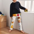 thumbnail image 5 of Susaid Thanksgiving Print Soft Teen Sleep Pants, Long Pajama Bottoms with Two Pockets and Elastic Waist, Designed for Ages 5-16-Medium, 5 of 6