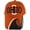 Red Black, variant on Ohio Men's O Wave Pattern Adjustable Baseball Cap (Black/Red)