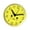 Yellow little face, variant on Giaone Mini Suction Cup Clock Waterproof Bathroom Shower Wall Clock Anti Fog Design