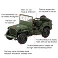 thumbnail image 3 of 685006 1/18 Jeep Toy Car Tactics Car Model Decoration and Gift for Children, 3 of 7