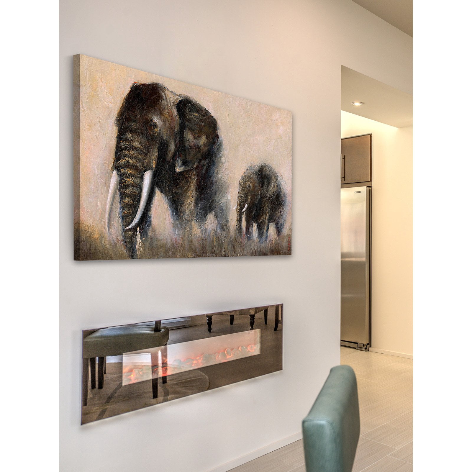 Marmont Hill Under My Protection Painting Wall Art Print