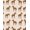 Beige, Pattern 1, variant on ODIKA 4' x 6' Machine Washable Non-Slip Area Rug, Animal Print Polygon High Traffic Rug, Brown, 315496