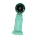 thumbnail image 2 of Ventilador de escritorio USB, ventilador de mano, ventilador de bolsillo, pantalla LED, ventilador portátil Personal con soporte para teléfono para vi Verde, 2 of 8