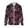 thumbnail image 2 of Lsque Orchids Flowers UPF 50+ Lightweight Sun Protection Men's Women's Long Sleeve Shirt, Hoodie Performance -Large, 2 of 9