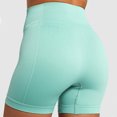 thumbnail image 3 of TFixol Pantalones cortos deportivos para mujer, mallas ajustadas de cintura alta sin costuras, Yoga, gimnasio, 3 of 7